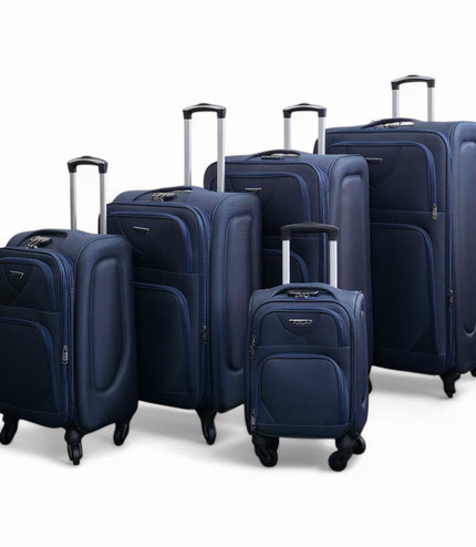 Nagoya Cabin Soft Shell Suitcase in Navy