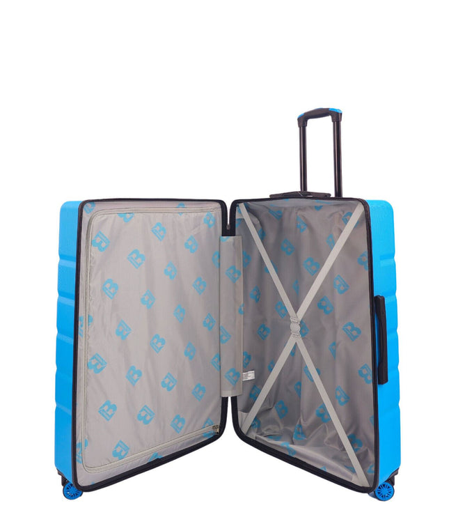 Cotgrave Large Soft Shell Suitcase in Blue