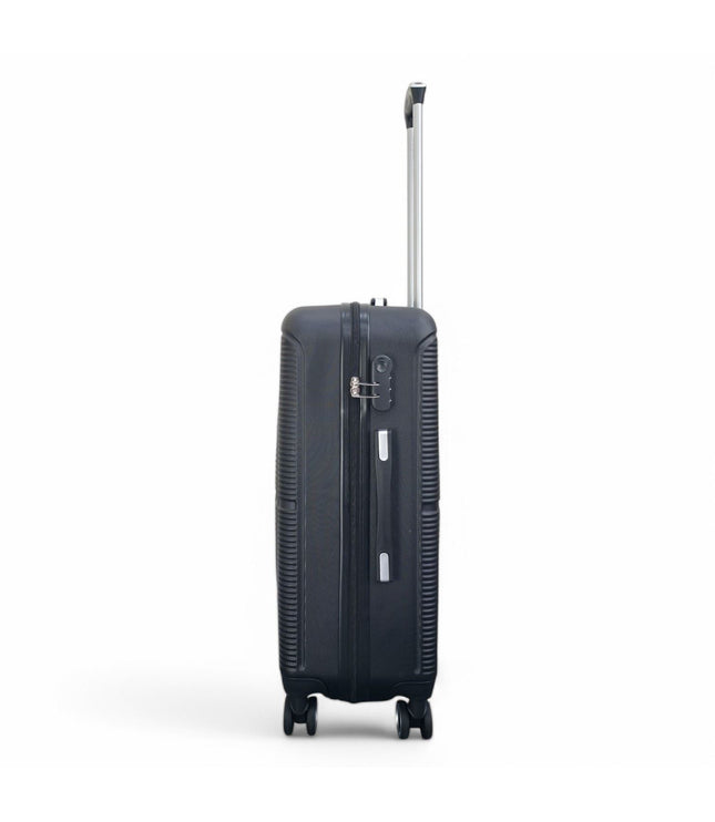 Seto Medium Hard Shell Suitcase in Black