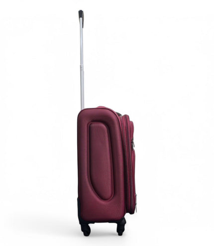 Nagoya Cabin Soft Shell Suitcase in Wine