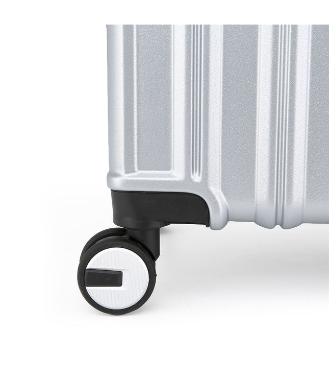 Airdrie Set of 3 Hard Shell Suitcase in Silver