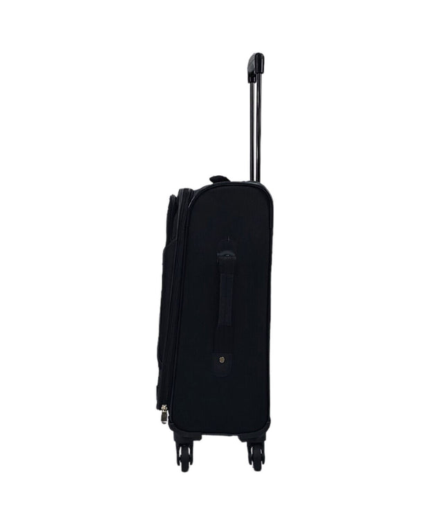Corsham Cabin Soft Shell Suitcase in Black