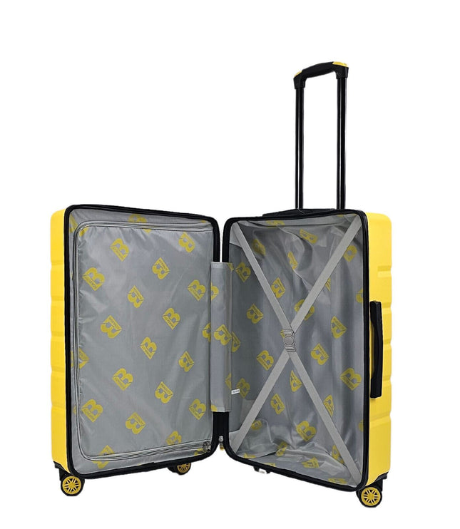Cotgrave Medium Soft Shell Suitcase in Yellow
