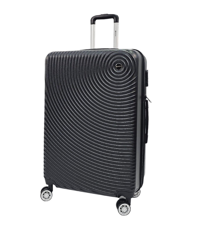 Chorley Large Hard Shell Suitcase in Black