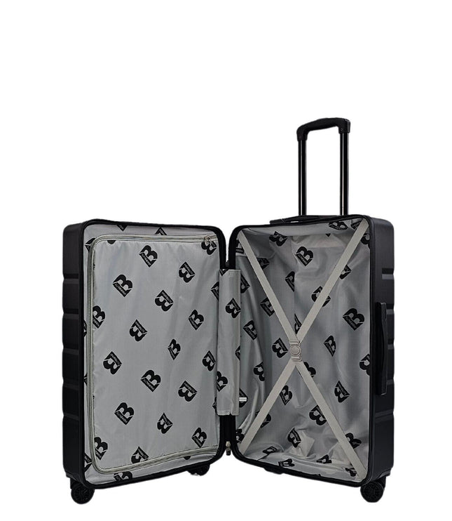 Cotgrave Medium Soft Shell Suitcase in Black