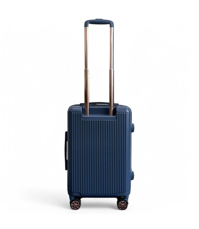 Cowra Cabin Hard Shell Suitcase in Navy Blue