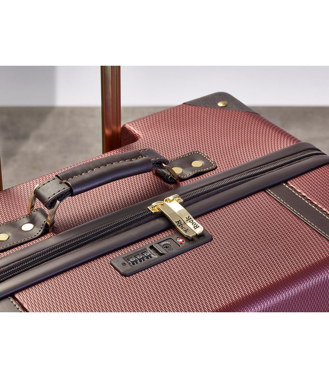 Alston Cabin Hard Shell Suitcase in Burgundy