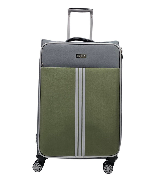 Beverley Medium Soft Shell Suitcase in Grey