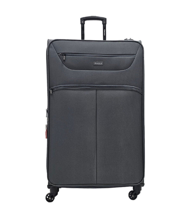 Ashford Extra Large Soft Shell Suitcase in Grey