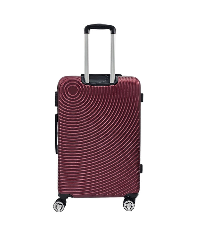 Chorley Medium Hard Shell Suitcase in Burgundy