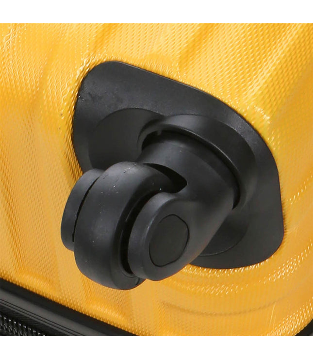 Corowa Underseat Hard Shell Suitcase in Yellow