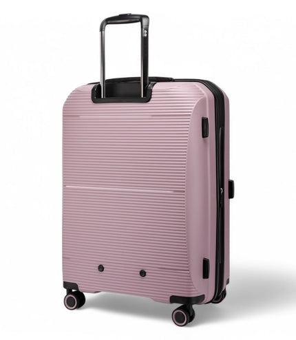 Abiko Large Hard Shell Suitcase in Pink