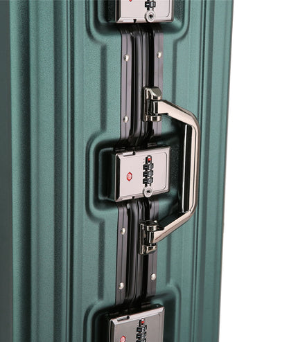 Airdrie Set of 3 Hard Shell Suitcase in Green