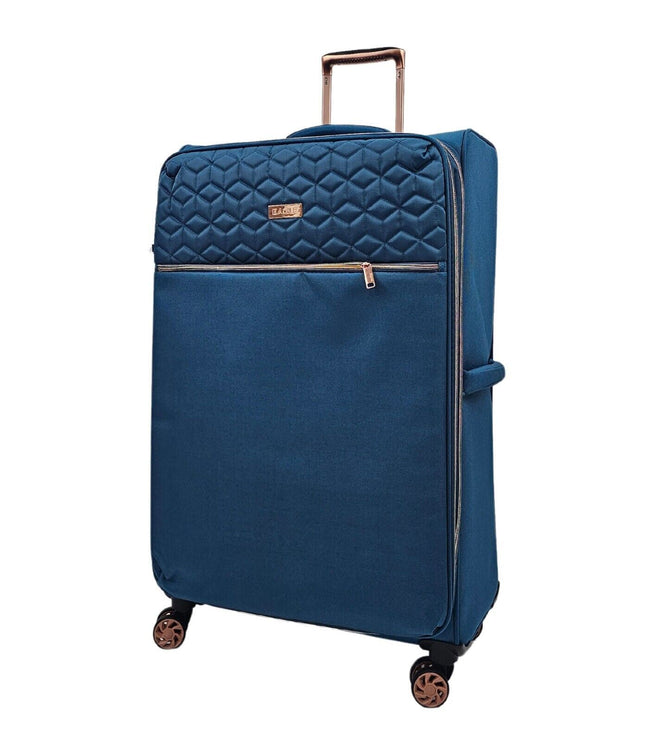 Bexley Large Soft Shell Suitcase in Teal