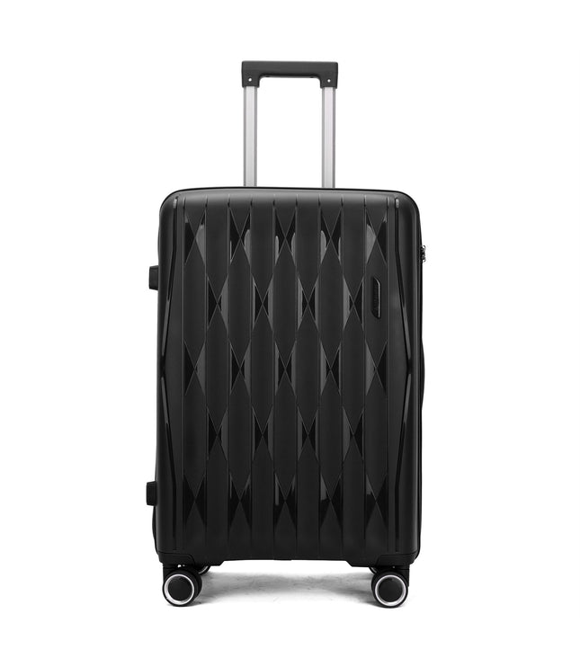 Burnaby Large Hard Shell Suitcase in Black