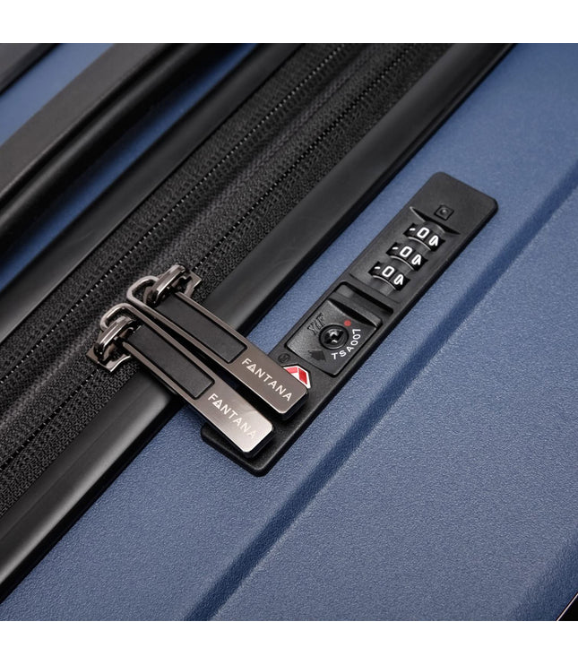 Abiko Cabin Hard Shell Suitcase in Navy