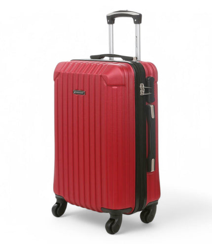 Corowa Cabin Hard Shell Suitcase in Red
