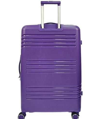 Camborne Large Hard Shell Suitcase in Purple