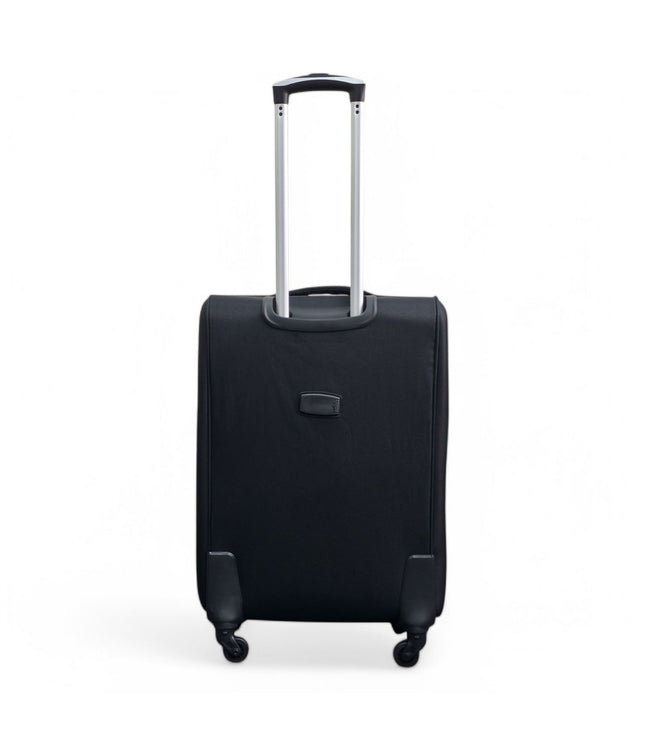Nagoya Medium Soft Shell Suitcase in Black