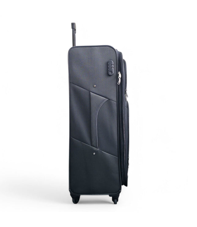 Tahara X-Large Soft Shell Suitcase in Grey