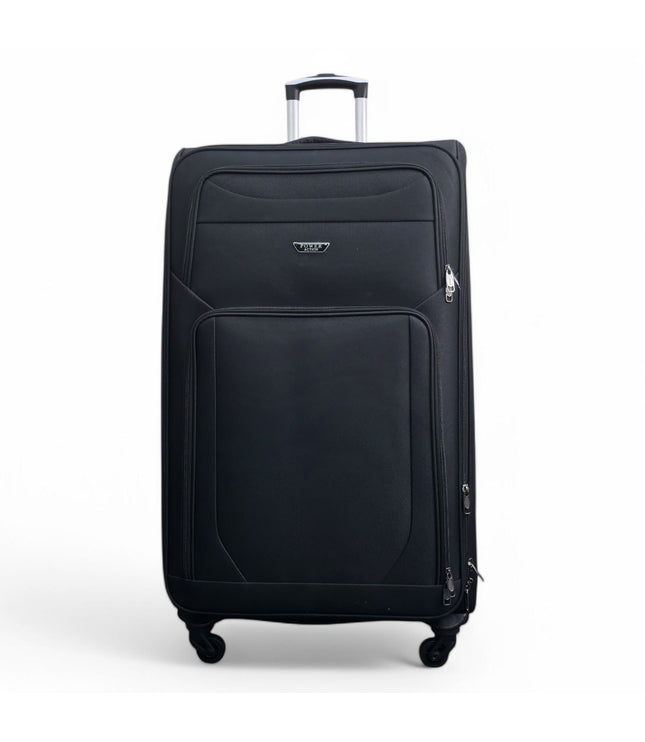 Nagoya X-Large Soft Shell Suitcase in Black