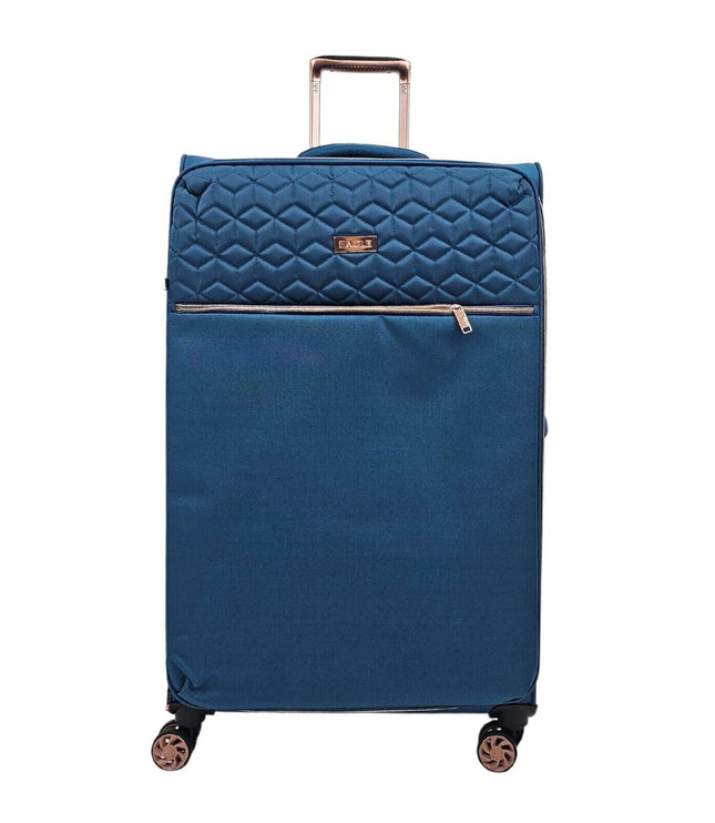 Bexley Large Soft Shell Suitcase in Teal