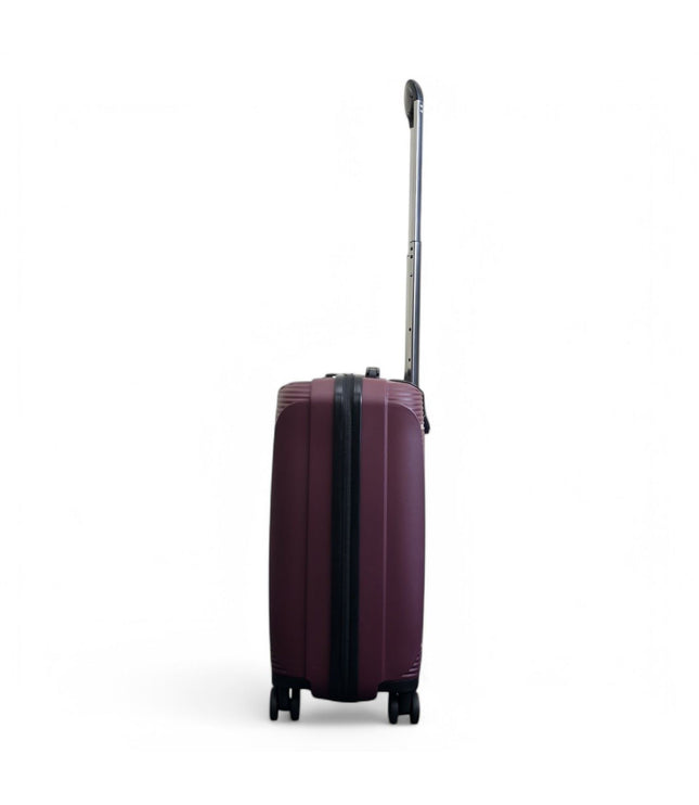 Abiko Cabin Hard Shell Suitcase in Burgundy