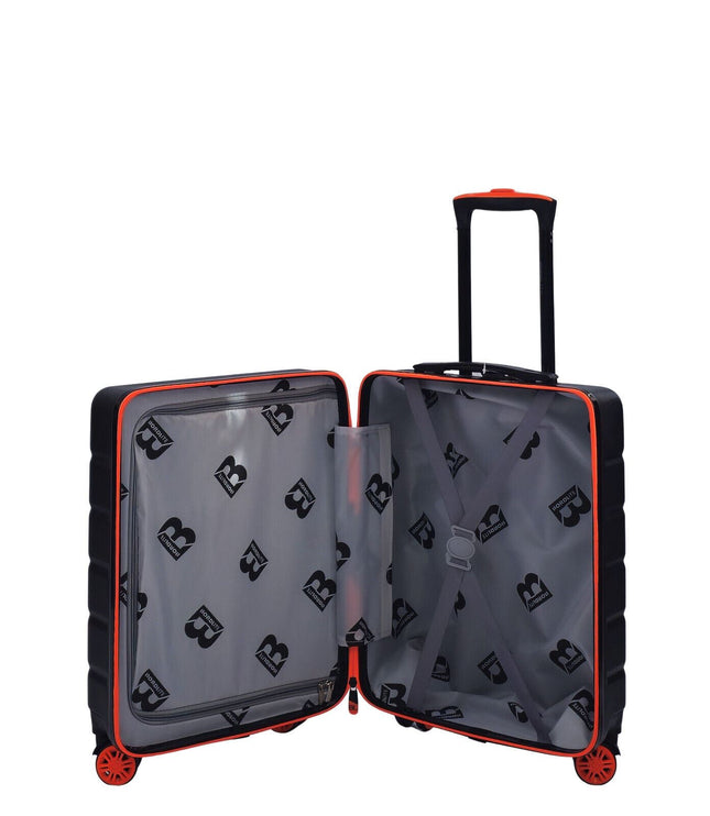 Coulsdon Cabin Soft Shell Suitcase in Black