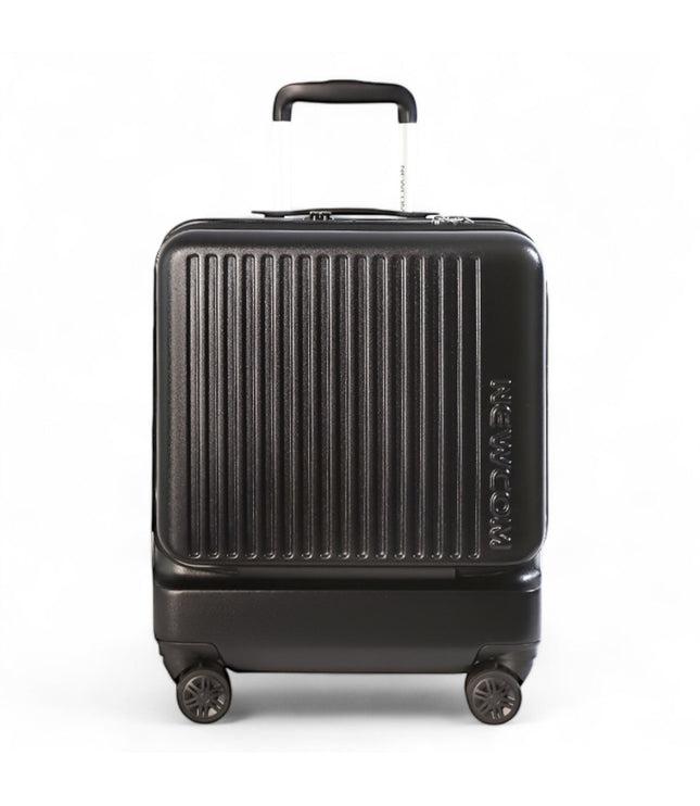 Durable EasyJet Ryanair 39 x 26 x 51.5 cm Black Front Open Cabin Luggage Travel Suitcase