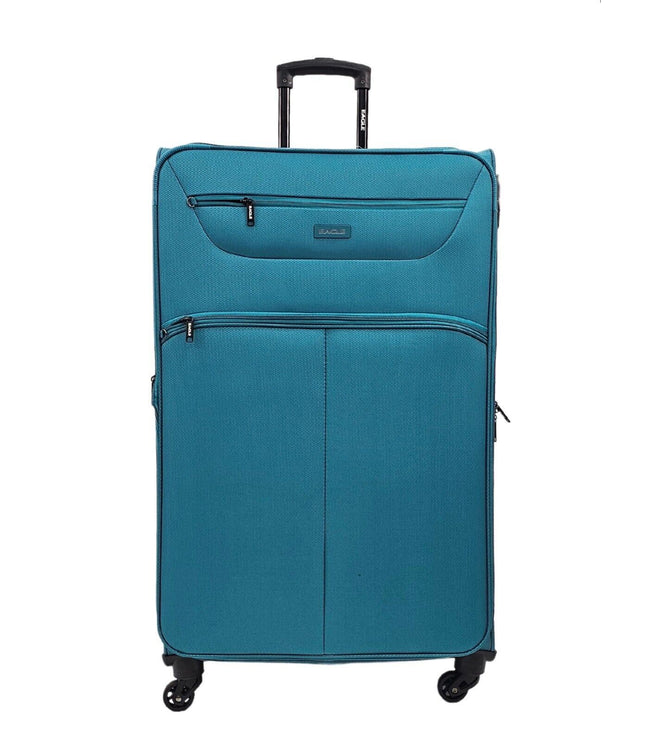 Ashford Extra Large Soft Shell Suitcase in Teal