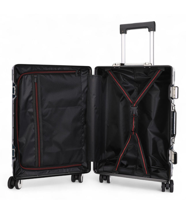 Airdrie Cabin Hard Shell Suitcase in Blue