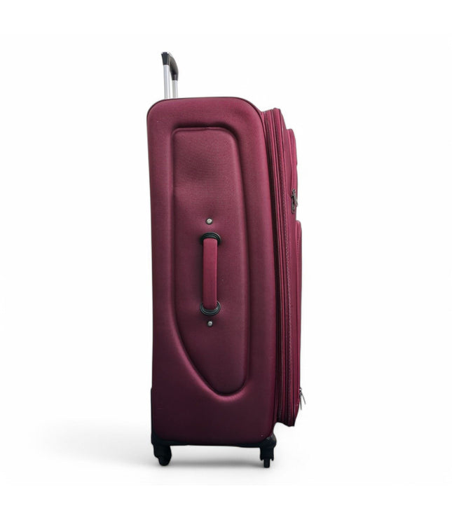 Nagoya X-Large Soft Shell Suitcase in Wine