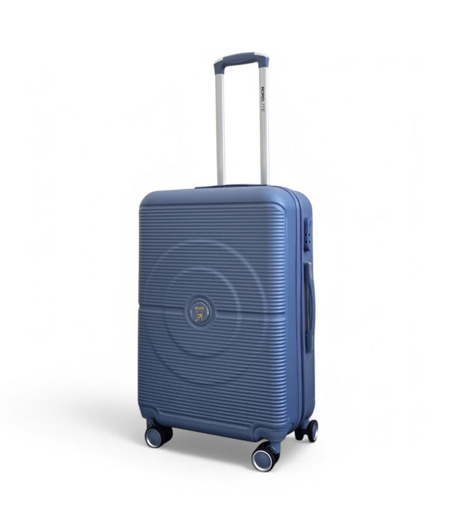 Seto Medium Hard Shell Suitcase in Light Blue