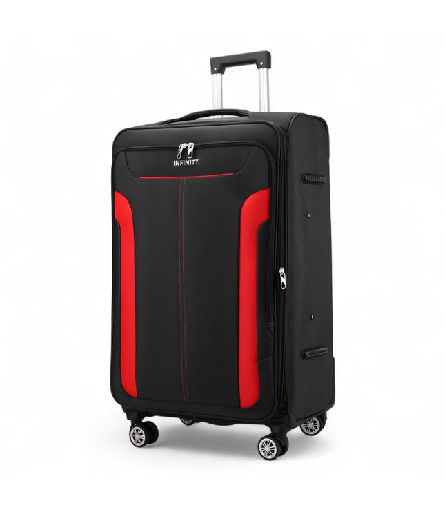 Delta Medium Hard Shell Suitcase in Black