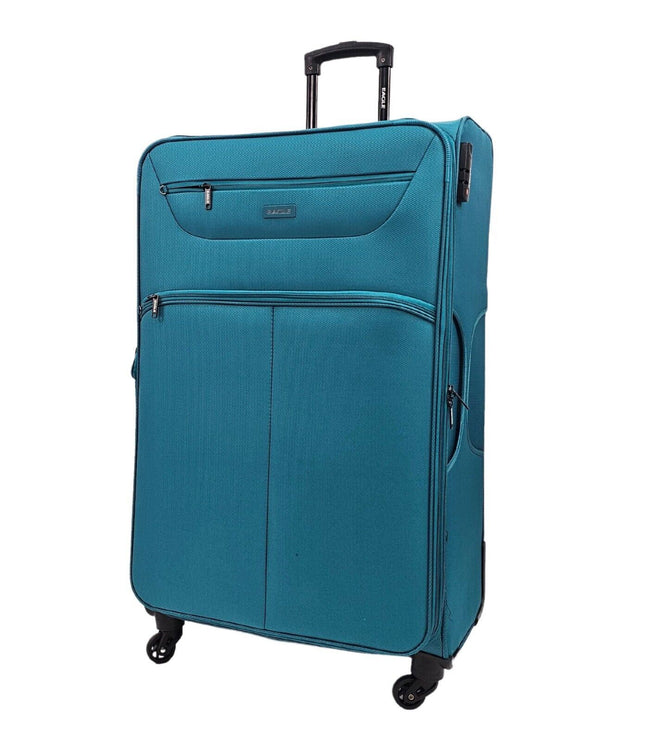 Ashford Extra Large Soft Shell Suitcase in Teal