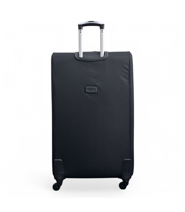 Nagoya X-Large Soft Shell Suitcase in Black
