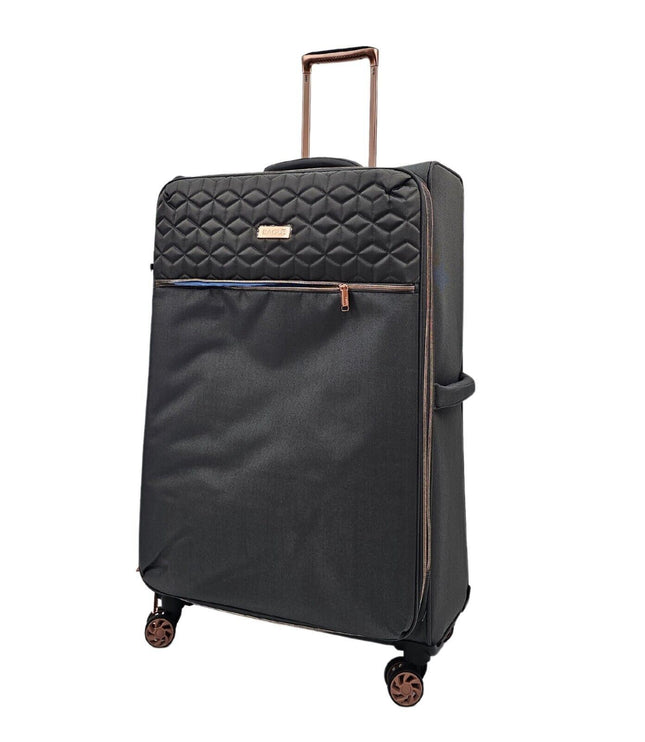 Bexley Large Soft Shell Suitcase in Grey