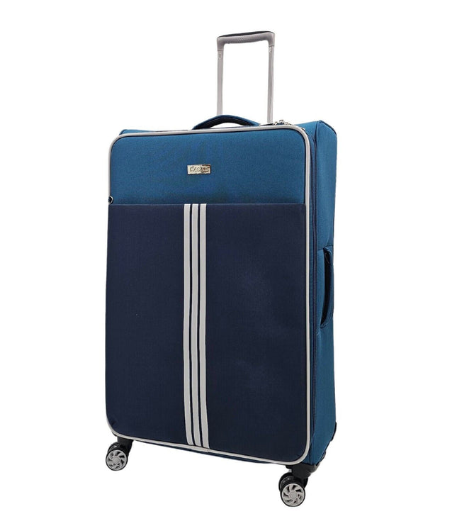 Beverley Large Soft Shell Suitcase in Teal