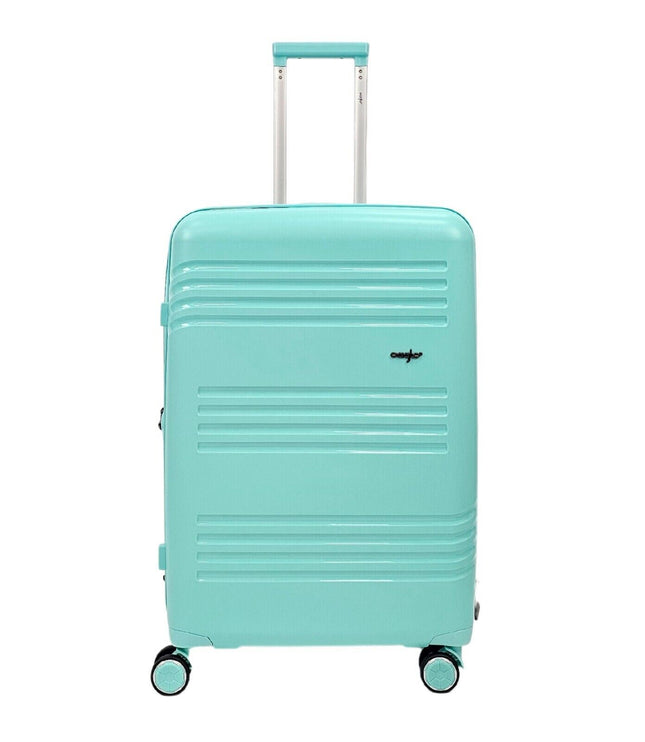 Camborne Medium Hard Shell Suitcase in Teal