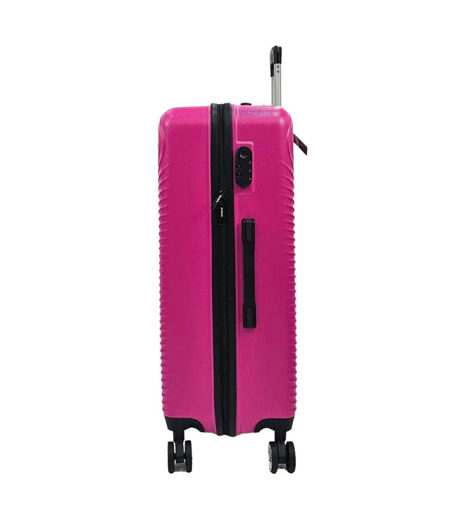 Chorley Extra Large Hard Shell Suitcase in Fuschia