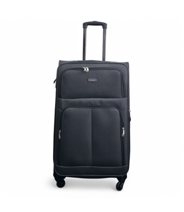 Tahara Large Soft Shell Suitcase in Grey