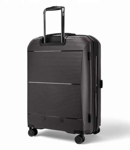 Abiko Large Hard Shell Suitcase in Grey
