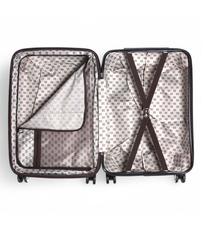 Ballina Medium Hard Shell Suitcase in Black Queen Rosses