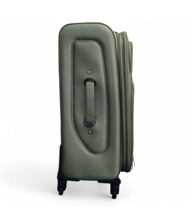 Nagoya Medium Soft Shell Suitcase in Khaki