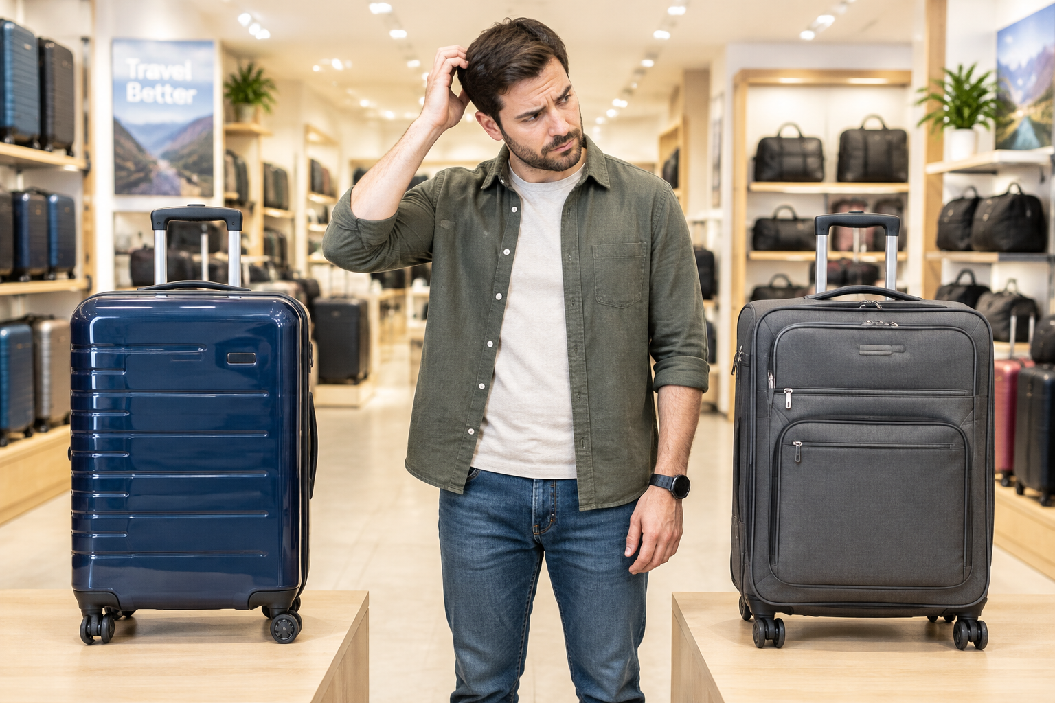 Hard Shell vs Soft Shell Luggage: Which Suitcase Is Better?