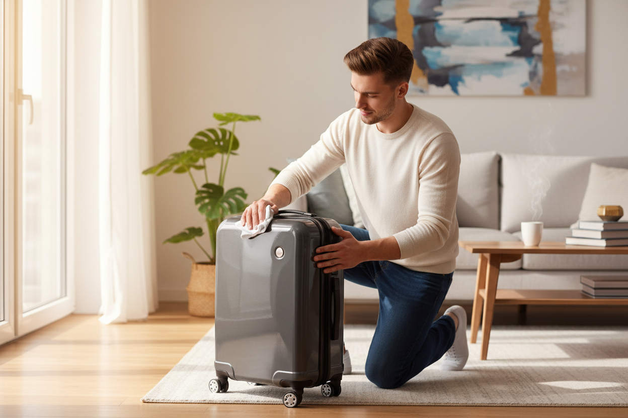 How to Remove Scratches from Hard Shell Luggage