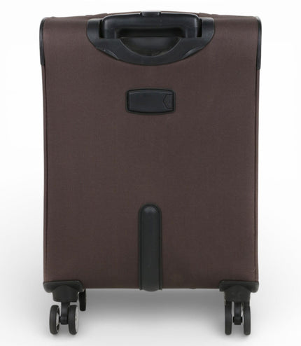 Carrollton Cabin Soft Shell Suitcase in Brown