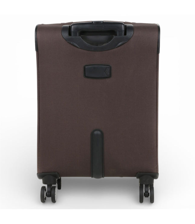 Carrollton Cabin Soft Shell Suitcase in Brown