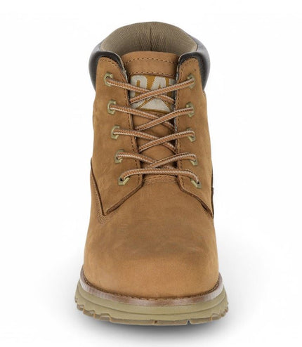 Caterpillar Men's Founder Brown Leather Everyday Ankle Boots
