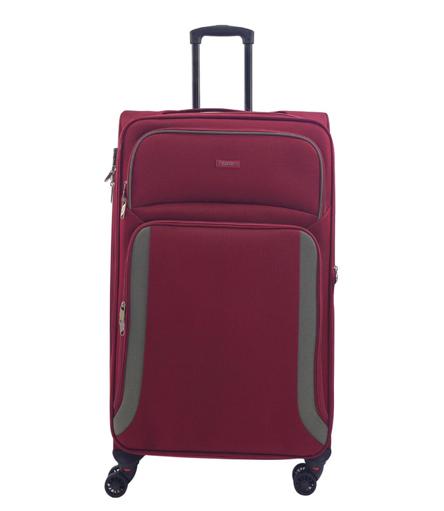 Arundel Large Soft Shell Suitcase in Burgundy
